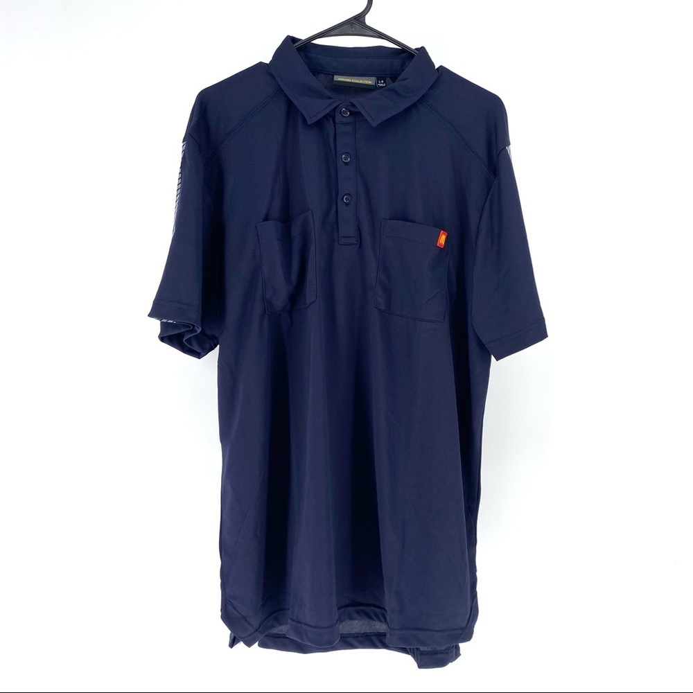 Apparel Collection Pocket McDonald Polo Shirt Navy - L